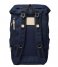 Sandqvist Laptop Backpack Harald 15 Inch navy with natural leather (1376)