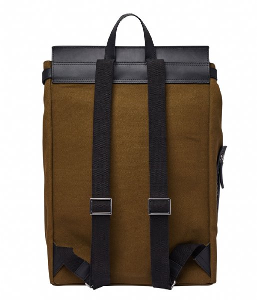 Sandqvist Everday backpack Hege Metal Hook Olive (SQA1650)