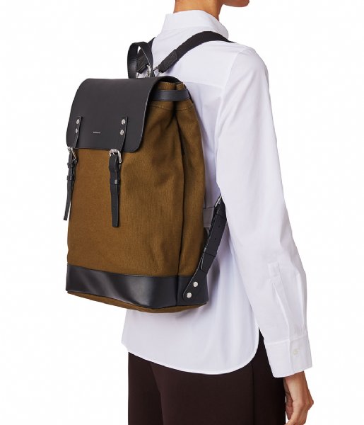 Sandqvist Everday backpack Hege Olive (SQA1651)