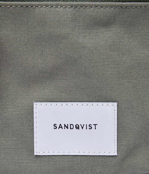 Sandqvist  Aste Olive with black leather (SQA1759)