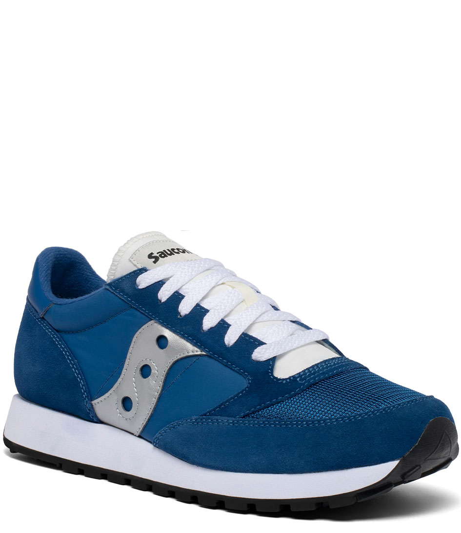 blue saucony sneakers