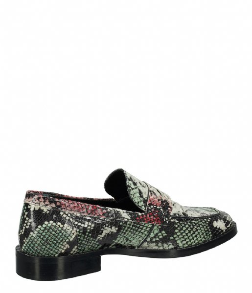 Scotch and Soda Loafer Gina Green/Rose Snake Opt (S733)