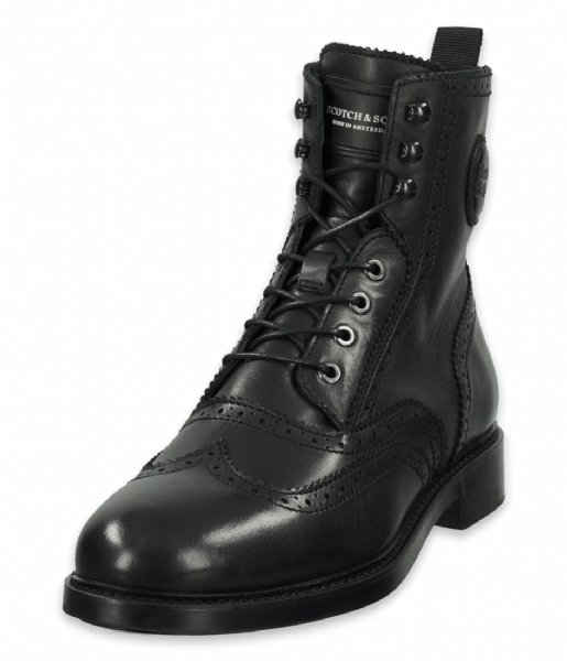 Scotch and Soda Lace-up boot Jay Black (S00)