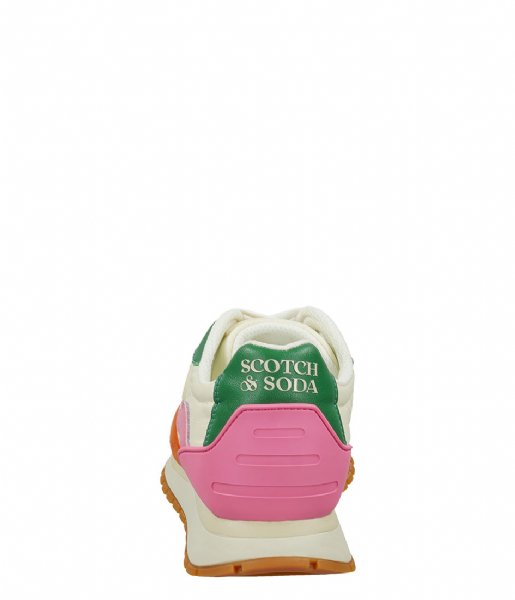 Scotch and Soda Sneaker Inez Papaya/Rose Multi
