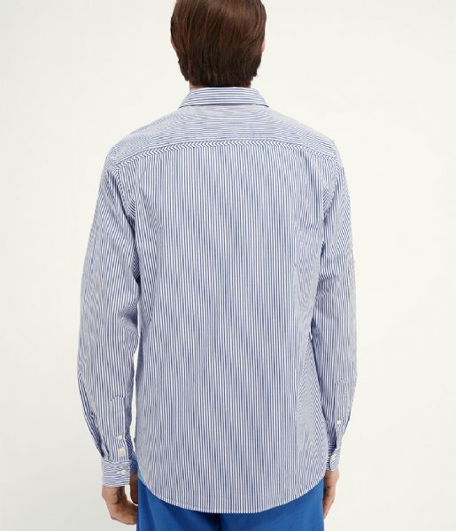 Scotch and Soda Top REGULAR FIT Cotton striped shirt Combo C (0219)