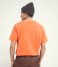 Scotch and Soda T shirt Classic solid organic cotton jersey crewneck t shirt Peach Echo (2747)