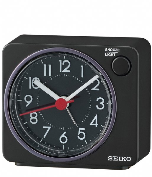 Seiko Alarm clock QHE100K Black