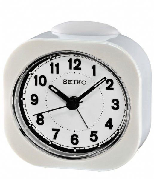 Seiko Alarm clock QHE121W Wit