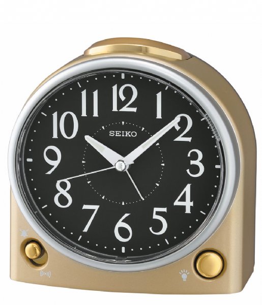 Seiko Alarm clock QHK053G Gold