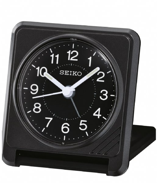 Seiko Alarm clock QHT015K Zwart