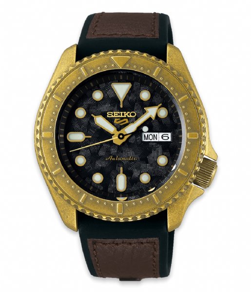 Seiko Watch SRPE80K1 Goudkleurig