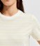 Selected Femme T shirt Slfmy Perfect Ss Tee Box Cut-Str Color B Snow White