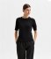 Selected Femme Top Knitted Ss Knit Top Black