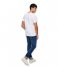 Selected Homme T shirt Morgan Short Sleeve O Neck Tee W Bright White