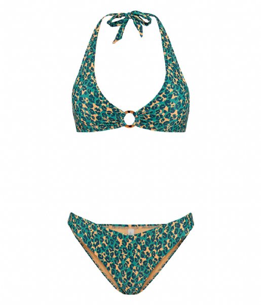 Shiwi Bikini Caro Bikini Set Tropical Tiger Tropic Green (741)