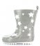 Shoesme Rain boot Rubber Laars met Fleece Sock Grijs sterren