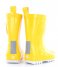 Shoesme Rain boot Rubber Laars met Fleece Sock Geel
