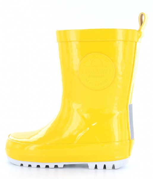 Shoesme Rain boot Rubber Laars met Fleece Sock Geel