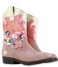 Shoesme Cowboy boot Western Pink Bird
