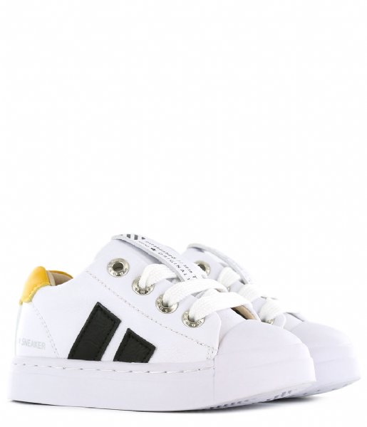 Shoesme Sneaker Shoesme Trainer White yellow