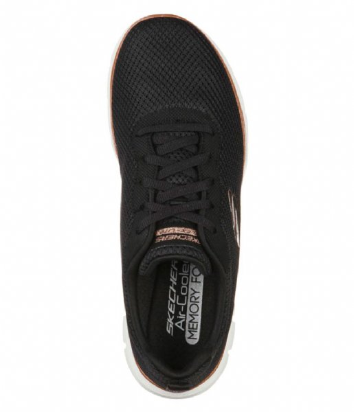 Skechers Sneaker Flex Appeal 4.0 Brilliant V Black Rose Gold (BKRG)