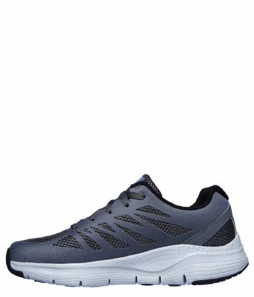 Skechers Sneaker Arch Fit Charge Back Charcoal Black (CCBK)