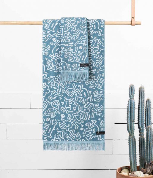 Slowtide Towel Breakers Hand Towel Steel Blue