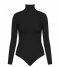 Spanx Top Suit Yourself Bodysuit Turtleneck Long Sleeve Classic Black (99975)