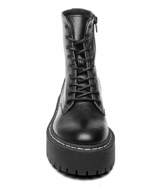 Steve Madden Lace-up boot Skylar Bootie Black Leather (17)