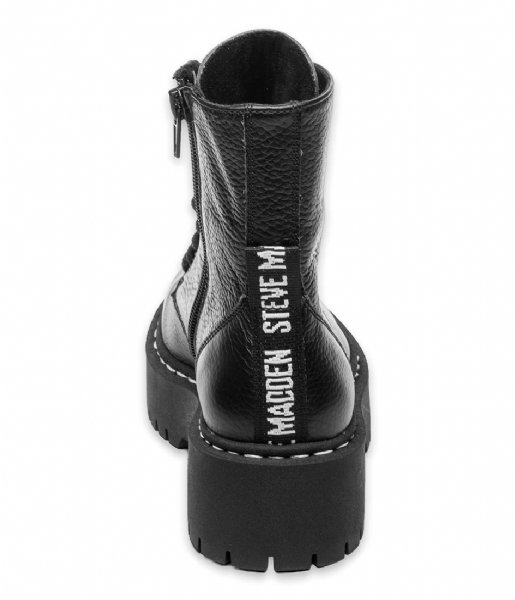 Steve Madden Lace-up boot Junior Skylar Bootie Black Leather (017)