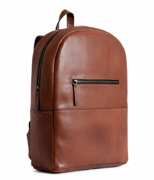 Still Nordic Laptop Backpack Clean Backpack 1 Room 15 Inch cognac