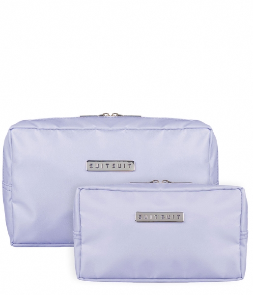 SUITSUIT Toiletry bag Fabulous Fifties Duo Set Toiletry Bag + Make-up Bag paisley purple (27123)