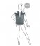 SUITSUIT Laptop Backpack Caretta Backpack 15 Inch cool gray (34356)