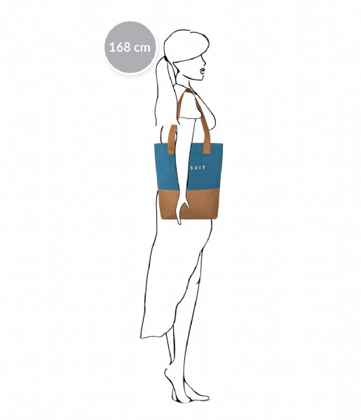 SUITSUIT Shopper Fabulous Seventies Upright Bag Duo seaport blue (71080)