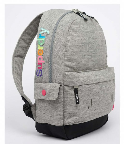 Superdry Everday backpack Rainbow Applique Montana Light Grey Marl (41Q)