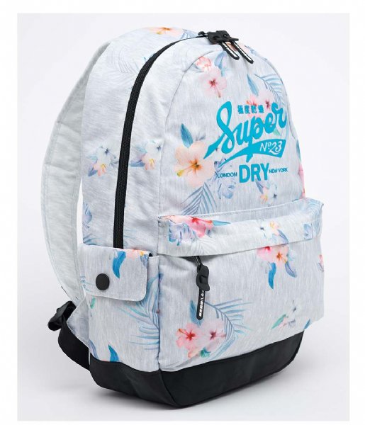 Superdry Everday backpack Tropical 23 Aop Montana Grey Marl Floral (TJC)