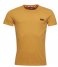 Superdry T shirt Orange Label Vintage Embroidery Tee Ochre Gold (FK7)