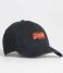 Superdry  Orange Label Cap Black