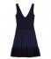 Ted Baker Dress Julote-Flippy Knit Skater Dress Navy