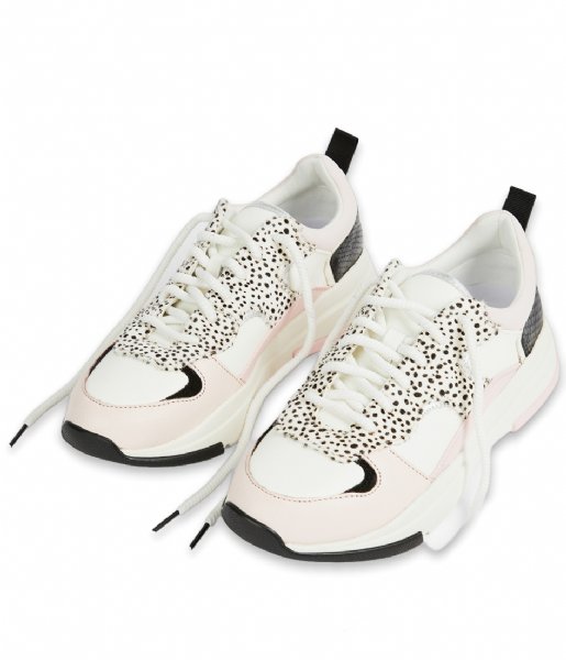 Ted Baker Sneaker Izsla Imitation Cheetah Chunky Runner White/Pink