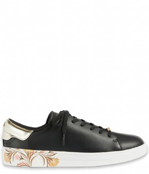 Ted Baker Sneaker Tiriey Deco Printed Sole Trainer Black
