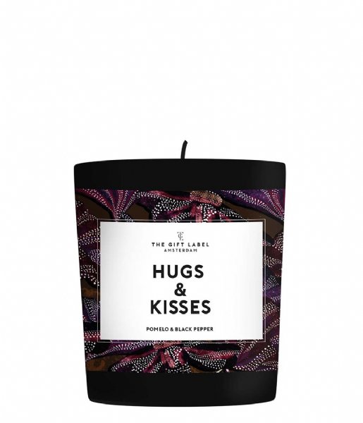 The Gift Label Interior Perfume CandleGlass 290gr Hugs And Kisses PBP Hugs And Kisses