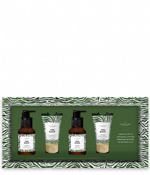 The Gift Label Care product Luxe hand & body care giftset You rock Kumquat & Bourbon Vanilla / Mandarin Musk