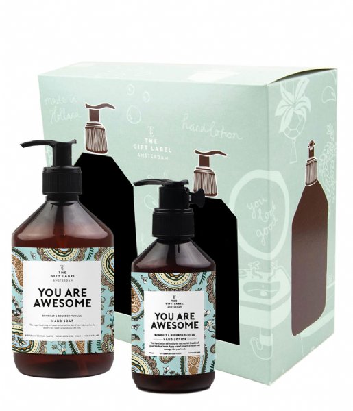 The Gift Label Care product You are awesome set 