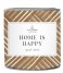 The Gift Label Interior Perfume Candletin 310 gr Home is happy Fresh cotton Fresh cotton
