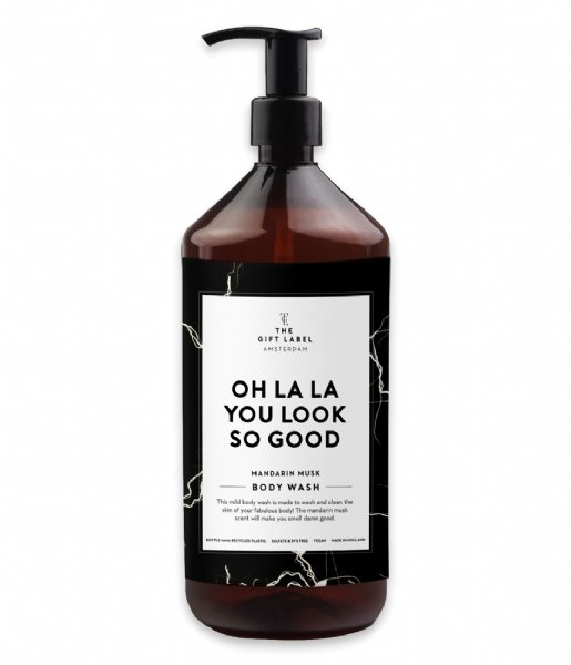 The Gift Label Care product Body wash 1000ml Mandarin musk Oh la la you look so good Mandarin Musk