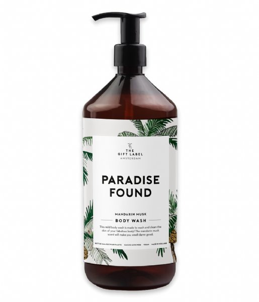 The Gift Label Care product Body wash Mandarin musk Paradise found Mandarin Musk