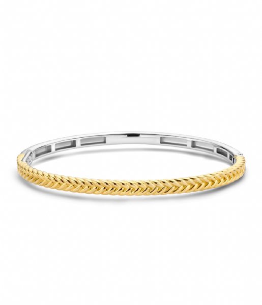 TI SENTO - Milano Bracelet 925 Sterling Zilveren Armband 2992 Silver Yellow Gold Plated (SY)