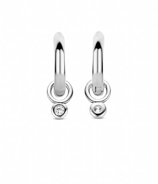 TI SENTO - Milano Earring 925 Sterling Zilveren Earrings 7868 Zirconia white (7868ZI)
