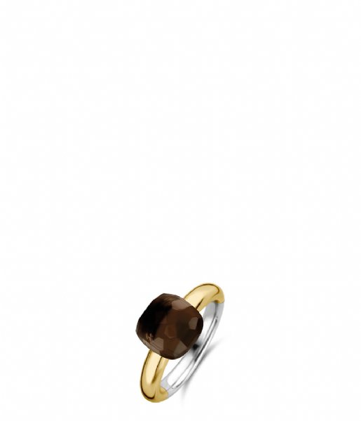 TI SENTO - Milano Ring 925 Sterling Zilver Ring 12187 Brown (12187TB)